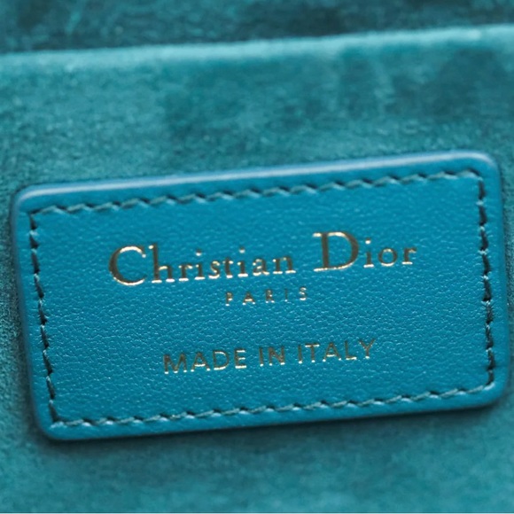 SMALL DIORTRAVEL VANITY CASE Deep Ocean - Picture 9 of 9